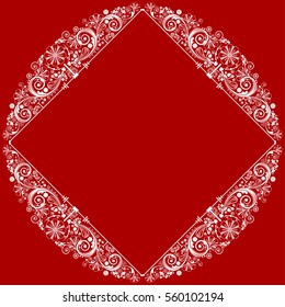 vector vintage floral  background