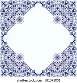 vector vintage floral  background