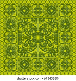 vector vintage floral  background