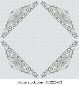 vector vintage floral  background 