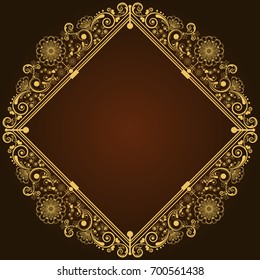 vector vintage floral  background