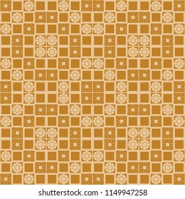 vector vintage floral  background with decorative flowers for design