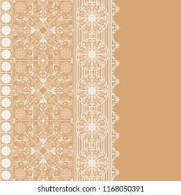 vector vintage floral  background with decorative flowers for design