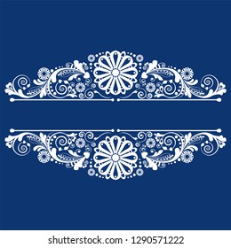 vector vintage floral  background with decorative flowers for design