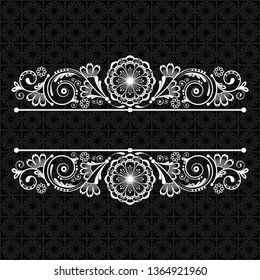 vector vintage floral  background with decorative flowers for design