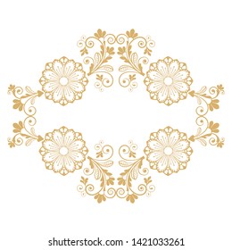 vector vintage floral  background with decorative flowers for design