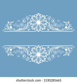 vector vintage floral  background with decorative flowers for design