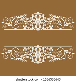 vector vintage floral  background with decorative flowers for design