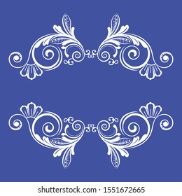 vector vintage floral  background with decorative flowers for design