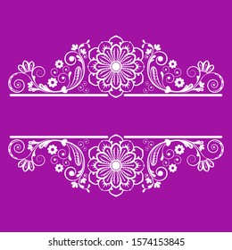 vector vintage floral  background with decorative flowers for design