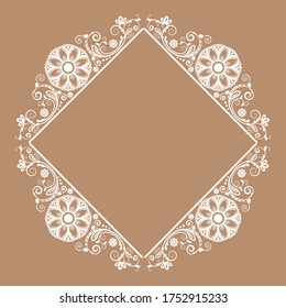 fondo floral vintage vectorial con flores decorativas para el diseño