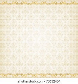 vector vintage floral  background with decorative flowers for design