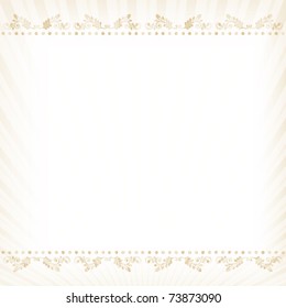 vector vintage floral  background with decorative flowers for design