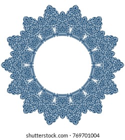 vector vintage floral background with decorative flowers for design