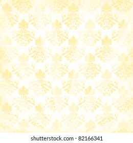 vector vintage floral  background with decorative flowers for design