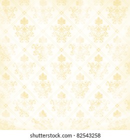 vector vintage floral  background with decorative flowers for design
