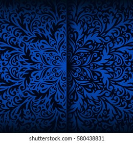 Vector vintage floral decorative background for design invitation card, booklet, print.