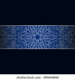 Vector vintage floral decorative background  with space for text for design invitation card, booklet, print.
