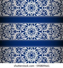Vector vintage floral decorative background for design invitation card, packing, booklet, print.