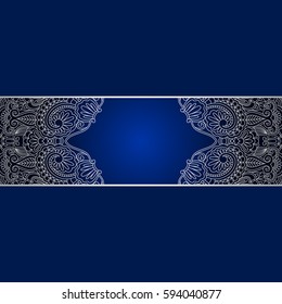 Vector vintage floral decorative background for design invitation card, packing, booklet, print.