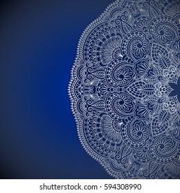 Vector vintage floral decorative background for design invitation card, packing, booklet, print.