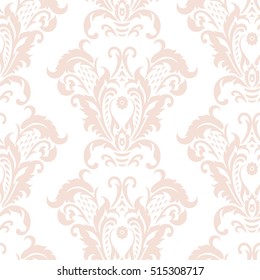 Vector vintage floral pattern. classic floral ornament. Floral texture for wallpapers, textile, fabric