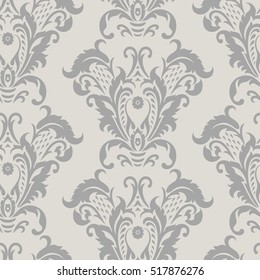 Vector vintage floral pattern. classic floral ornament. Floral texture for wallpapers, textile, fabric