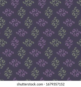 Vector Vintage Floral Seamless Pattern