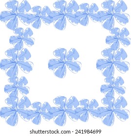 Vector vintage flower design