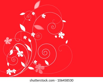 Vector vintage flowers