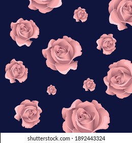 Vector vintage flowers. Can be used as a background or other design.