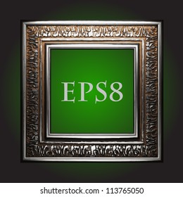 Vector vintage frame