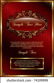 vector vintage frame