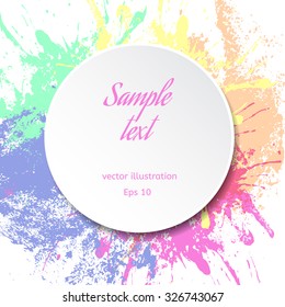 Vector vintage frame, copyspace for your text