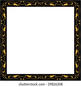 Vector Vintage frame with place of text