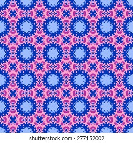 vector vintage geometric floral background ornamental pattern