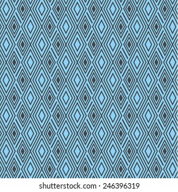 Vector Vintage Geometric Ornament. Elegant Monoline Pattern.