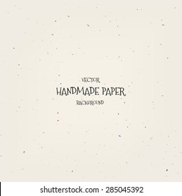 Vector vintage hand crafted paper background