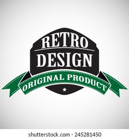 Vector Vintage Insignias . 