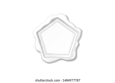 vector vintage isolated wax seal stamps set