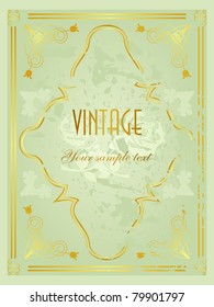 vector vintage label