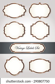 Vector Vintage Labels