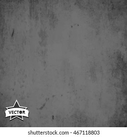 Vector vintage old poster grunge texture and background