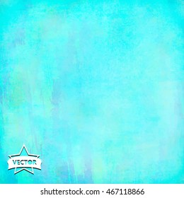 Vector vintage old poster grunge texture and background