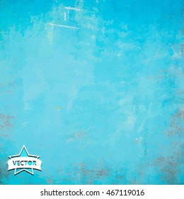 Vector vintage old poster grunge texture and background