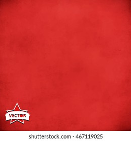 Vector vintage old poster grunge texture and background