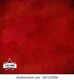 Vector vintage old poster grunge texture and background