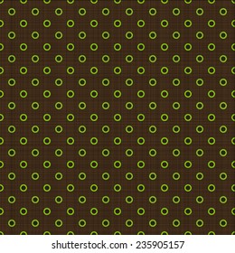 Vector vintage pattern with polka dots. Pattern can be used for wallpaper, pattern fills, web page background, surface textures. Gorgeous vector.