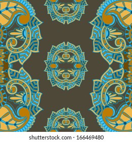 Vector vintage pattern for print, embroidery (you can use this pattern for carpet, shawl, pillow, cushion).