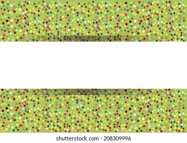 vector vintage Polka Dots 